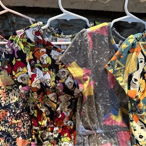 Girls size 10 LulaRoe Mae dresses